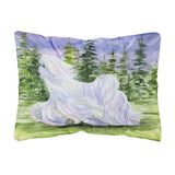 Caroline'S Treasures Ss8453Pw1216 Maltese Decorative Canvas Fabric Pillow, Large, Multicolor
