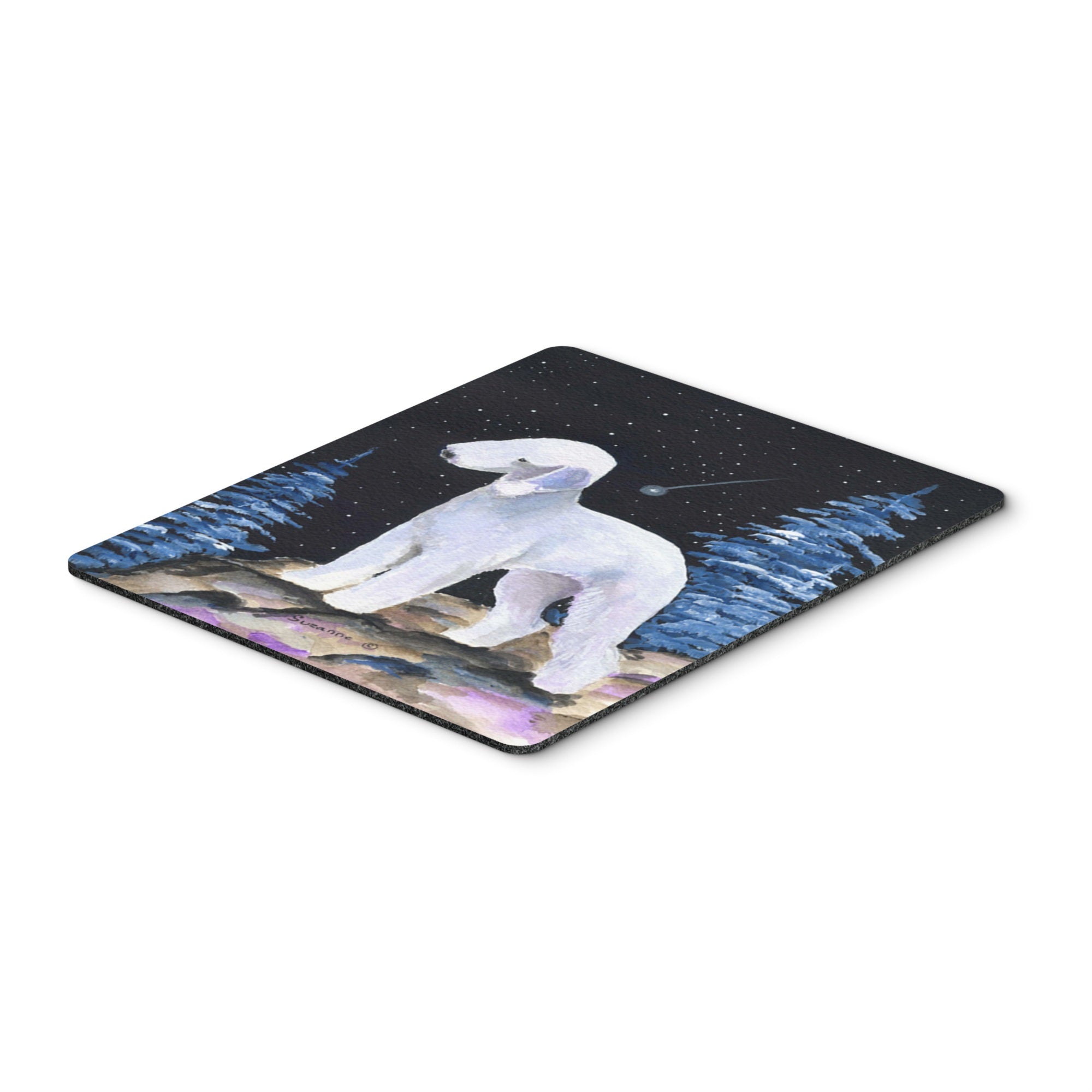 Caroline'S Treasures Mouse/Hot Pad/Trivet, Starry Night Bedlington Terrier (Ss8455Mp)