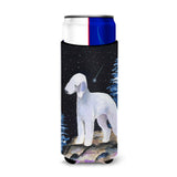 Starry Night Bedlington Terrier Ultra Beverage Insulators For Slim Cans Ss8455Muk