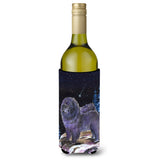 Starry Night Chow Chow Wine Bottle Beverage Insulator Beverage Insulator Hugger Ss8456Literk