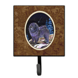 Caroline'S Treasures Ss8456Sh4 Starry Night Chow Chow Leash Holder Or Key Hook, Small, Multicolor