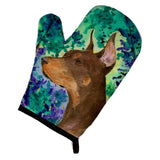 Caroline'S Treasures Ss8457Ovmt Doberman Oven Mitt, 12 By 8.5, Multicolor