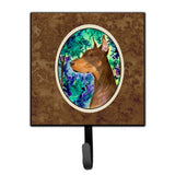 Caroline'S Treasures Ss8457Sh4 Doberman Leash Holder Or Key Hook, Small, Multicolor