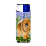 Pomeranian Ultra Beverage Insulators For Slim Cans Ss8459Muk