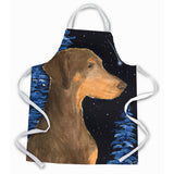 Caroline'S Treasures Ss8462Apron Starry Night Doberman Apron, Large, Multicolor