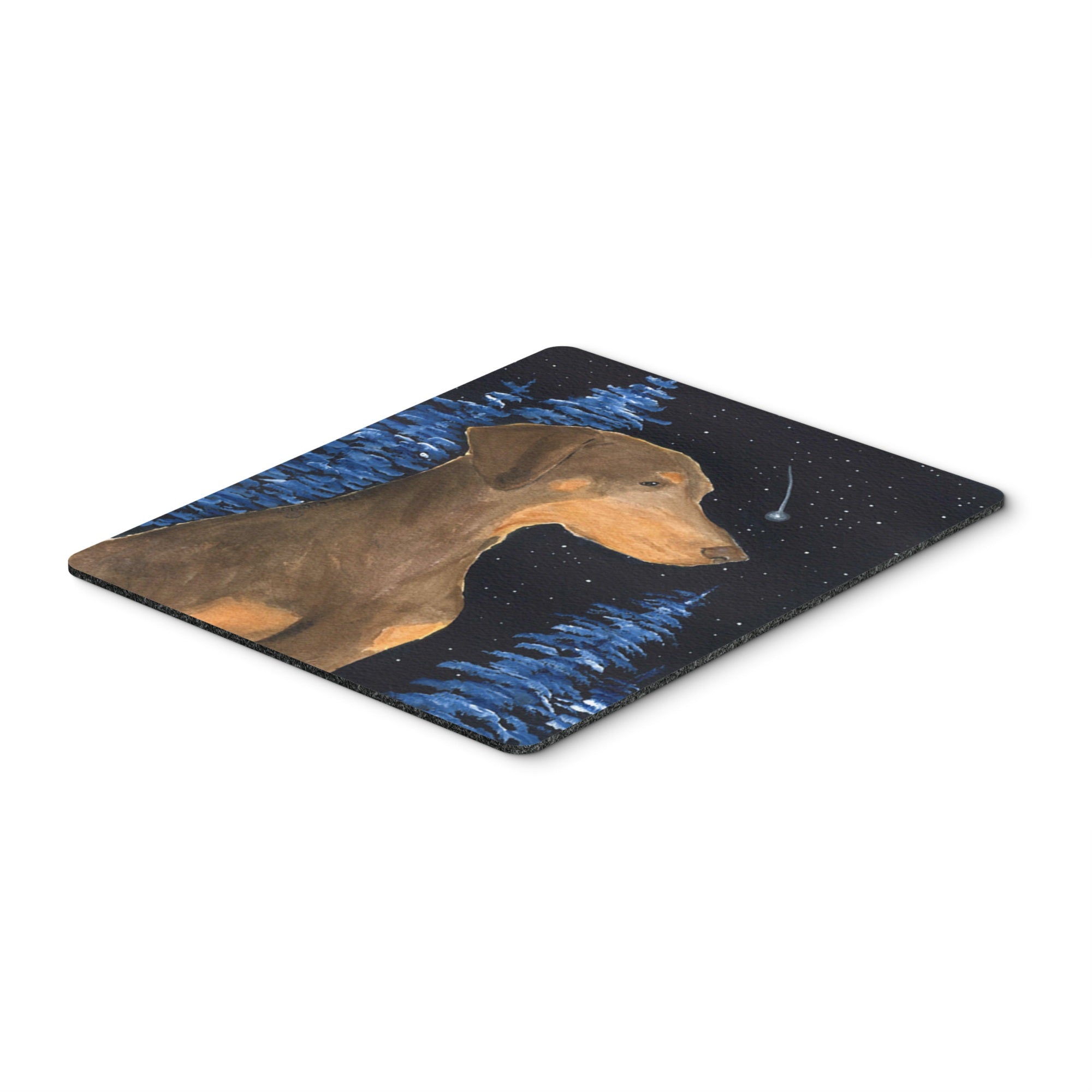 Caroline'S Treasures Mouse/Hot Pad/Trivet, Starry Night Doberman (Ss8462Mp)