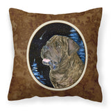 Caroline'S Treasures Ss8463Pw1414 Starry Night Mastiff Decorative Canvas Fabric Pillow, Large, Multicolor