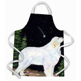 Caroline'S Treasures Ss8471Apron Starry Night Great Pyrenees Apron, Large, Multicolor