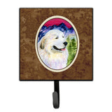 Caroline'S Treasures Ss8473Sh4 Great Pyrenees Leash Holder Or Key Hook, Small, Multicolor