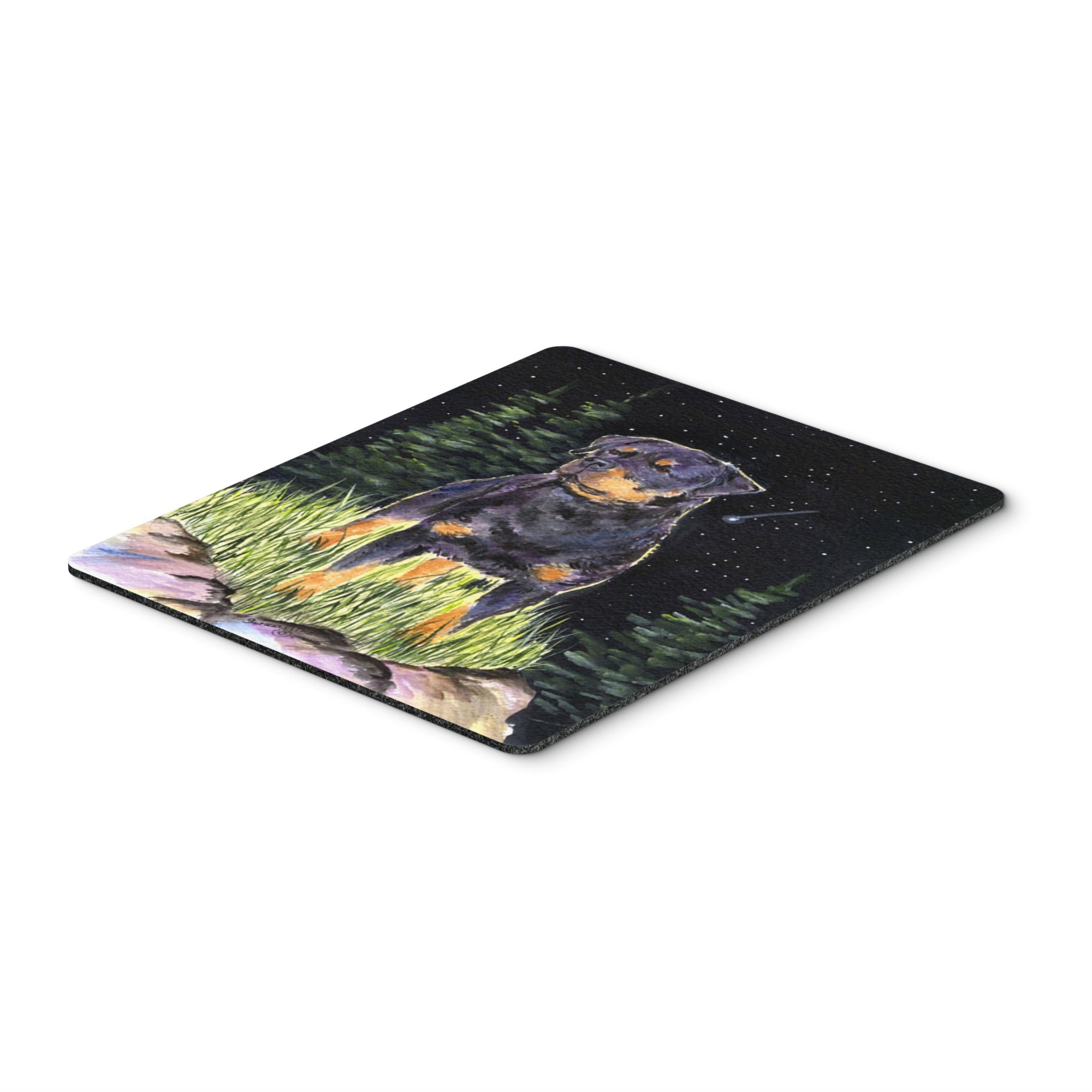 Caroline'S Treasures Mouse/Hot Pad/Trivet, Starry Night Rottweiler (Ss8475Mp)