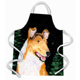 Caroline'S Treasures Ss8484Apron Starry Night Collie Smooth Apron, Large, Multicolor