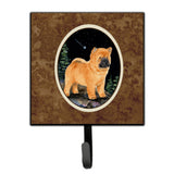 Caroline'S Treasures Ss8488Sh4 Starry Night Chow Chow Leash Holder Or Key Hook, Small, Multicolor