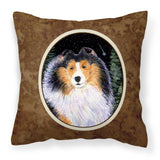 Caroline'S Treasures Ss8491Pw1414 Starry Night Collie Decorative Canvas Fabric Pillow, Large, Multicolor