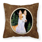 Caroline'S Treasures Ss8495Pw1414 Starry Night Ibizan Hound Decorative Canvas Fabric Pillow, Large, Multicolor