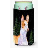 Starry Night Ibizan Hound Tall Boy Beverage Insulator Beverage Insulator Hugger