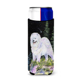 Starry Night Samoyed Ultra Beverage Insulators For Slim Cans Ss8498Muk