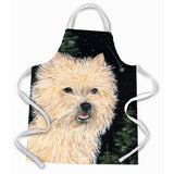 Caroline'S Treasures Ss8502Apron Starry Night Cairn Terrier Apron, Large, Multicolor