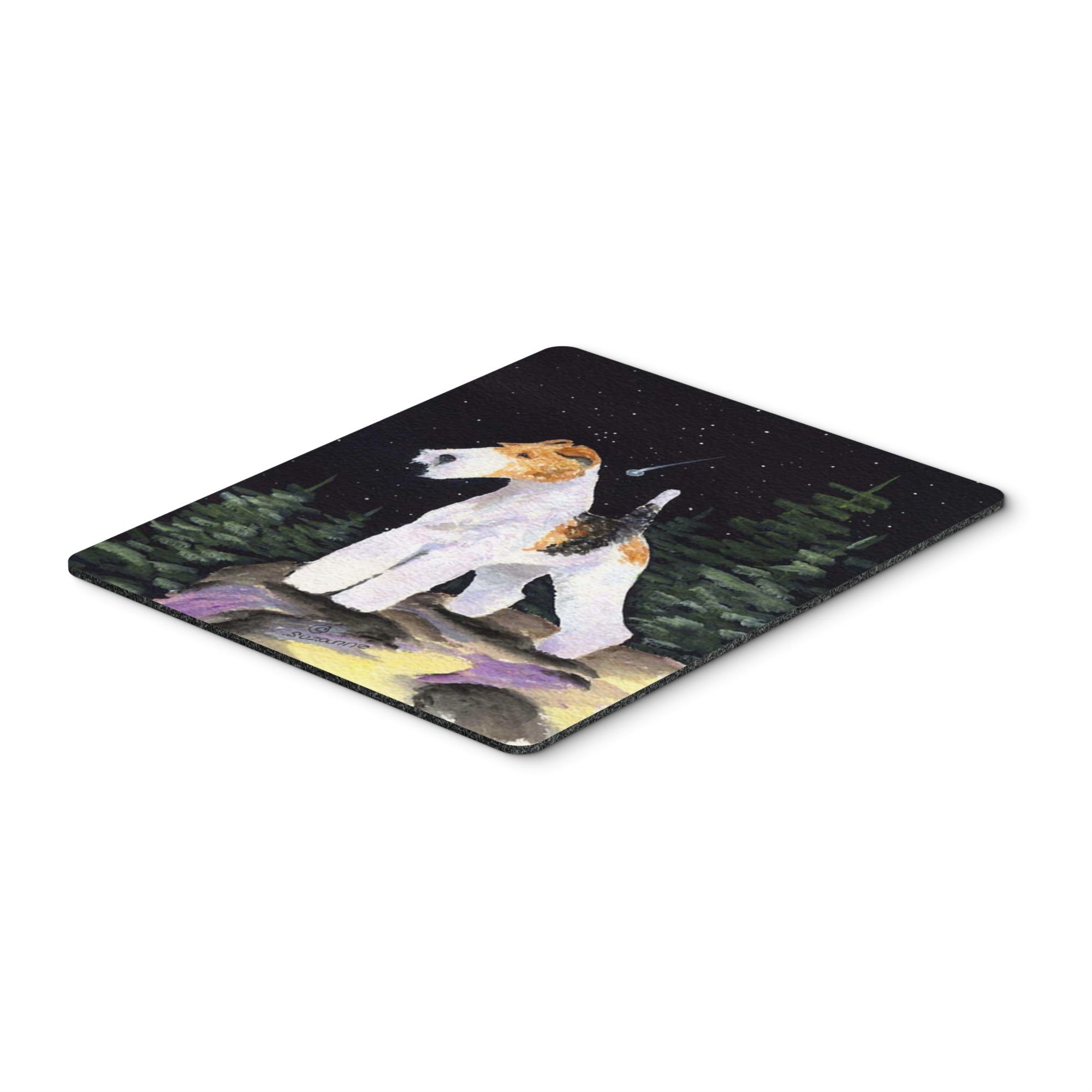 Caroline'S Treasures Mouse/Hot Pad/Trivet, Starry Night Fox Terrier (Ss8503Mp)