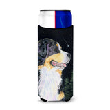 Starry Night Bernese Mountain Dog Ultra Beverage Insulators For Slim Cans Ss8512Muk