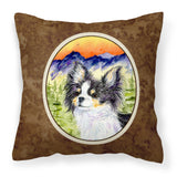 Caroline'S Treasures Ss8517Pw1414 Chihuahua Decorative Canvas Fabric Pillow, Large, Multicolor