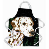 Caroline'S Treasures Ss8518Apron Starry Night Dalmatian Apron, Large, Multicolor