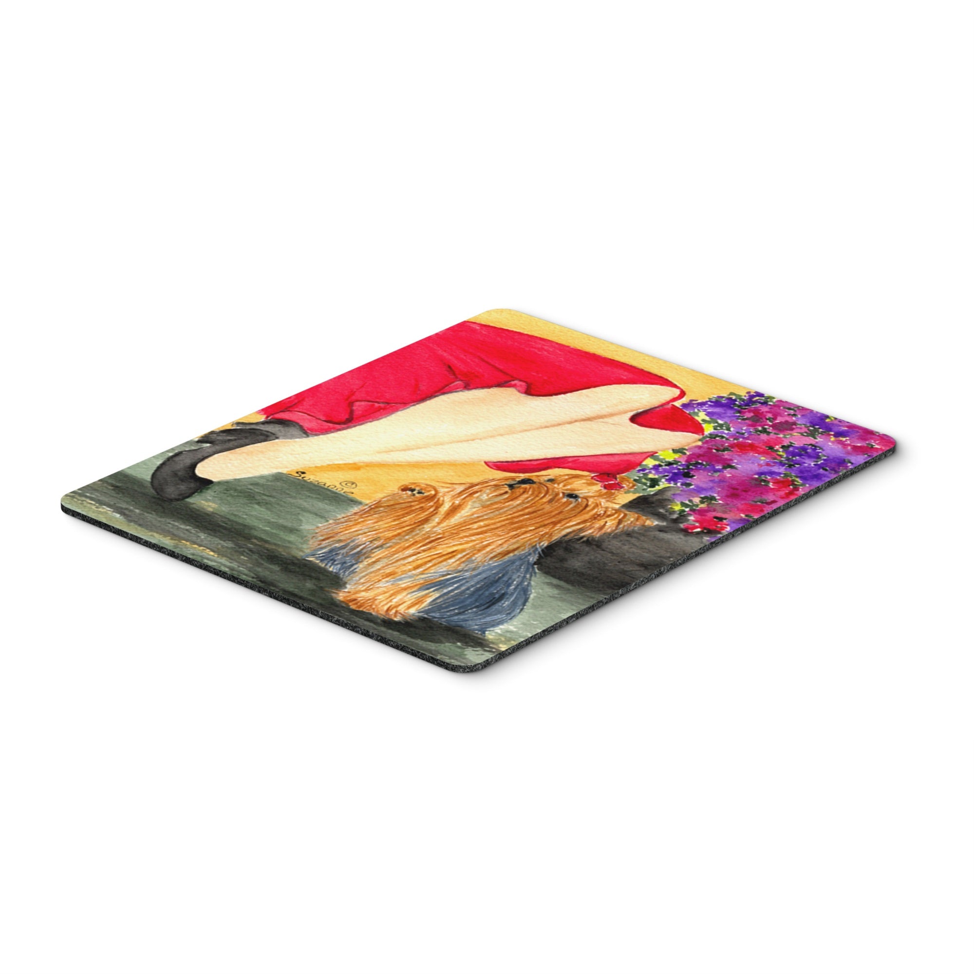 Caroline'S Treasures Mouse/Hot Pad/Trivet, Lady With Her Yorkie (Ss8522Mp)