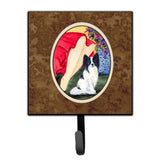 Caroline'S Treasures Ss8523Sh4 Lady With Her Papillion Leash Holder Or Key Hook, Small, Multicolor
