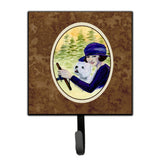 Caroline'S Treasures Ss8532Sh4 Woman Driving With Her Westie Leash Holder Or Key Hook, Small, Multicolor