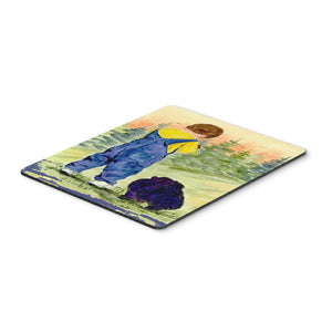 Caroline'S Treasures Mouse/Hot Pad/Trivet, Little Boy With His Pomeranian (Ss8544Mp)