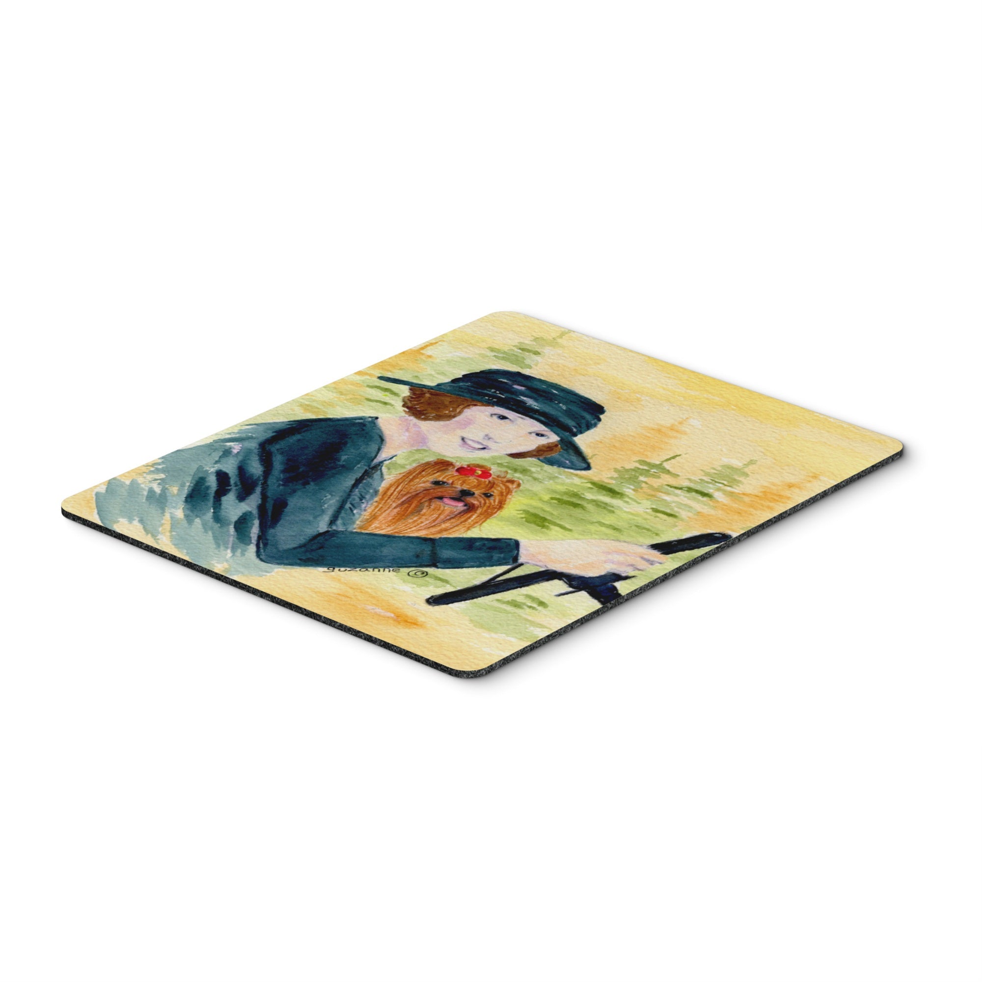 Caroline'S Treasures Mouse/Hot Pad/Trivet, Lady Driving With Her Yorkie (Ss8550Mp)