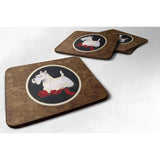 Caroline'S Treasures Ss8553Fc Scottish Terrier Foam Coasters (Set Of 4), 3.5 H X 3.5 W, Multicolor