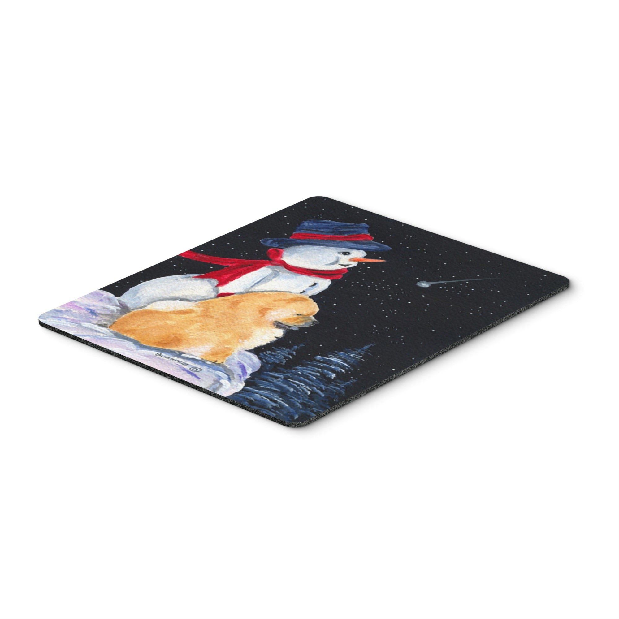 Caroline'S Treasures Mouse/Hot Pad/Trivet, Snowman With Chow Chow (Ss8554Mp)