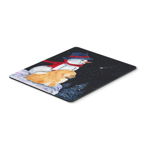 Caroline'S Treasures Mouse/Hot Pad/Trivet, Snowman With Chow Chow (Ss8554Mp)