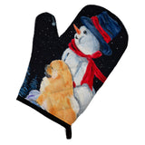 Caroline'S Treasures Ss8554Ovmt Snowman With Chow Oven Mitt, 12 By 8.5, Multicolor
