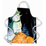 Caroline'S Treasures Ss8555Apron Snowman With Lakeland Terrier Apron, Large, Multicolor