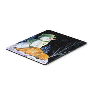 Caroline'S Treasures Mouse/Hot Pad/Trivet, Snowman With Lakeland Terrier (Ss8555Mp)