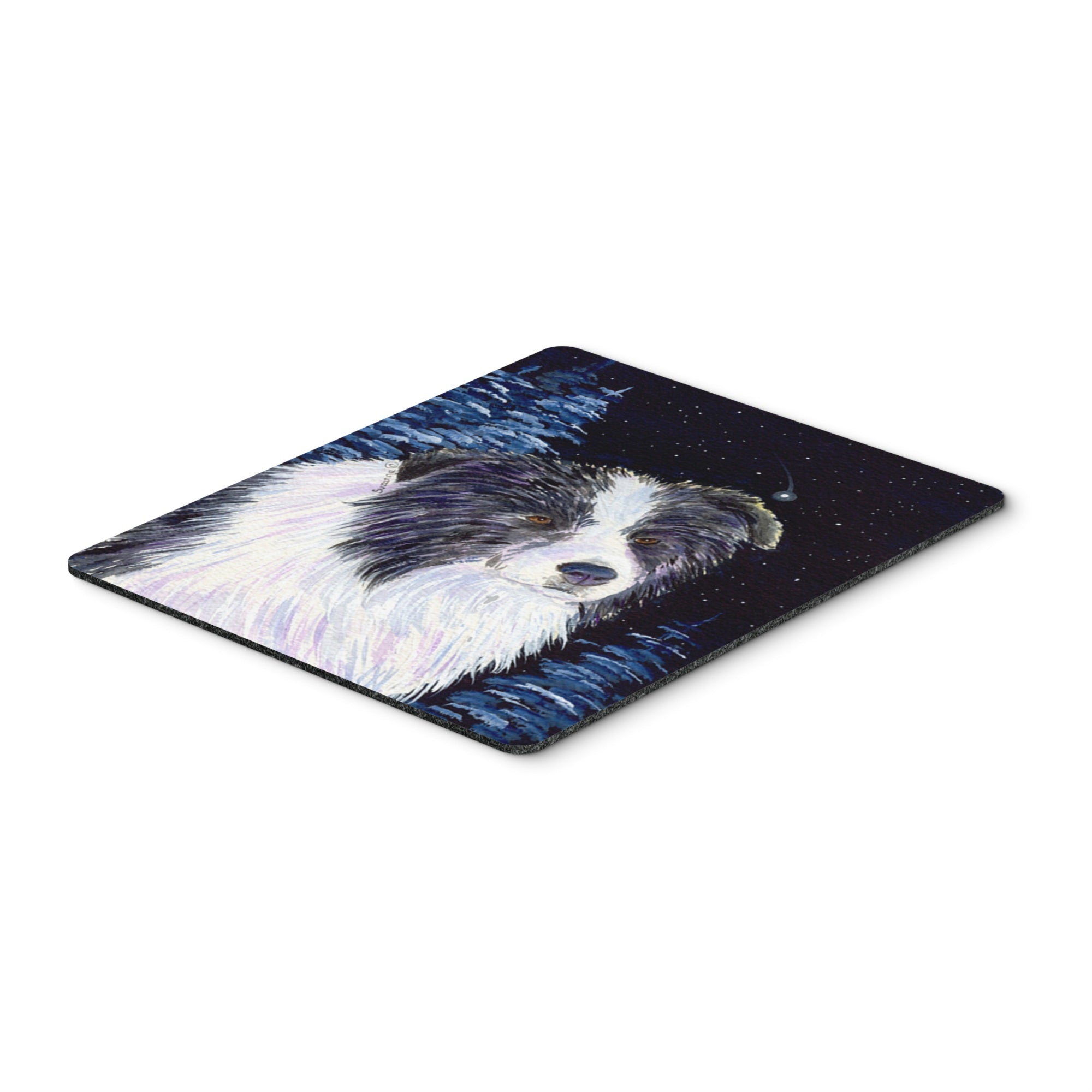 Caroline'S Treasures Mouse/Hot Pad/Trivet, Starry Night Border Collie (Ss8558Mp)