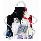 Caroline'S Treasures Ss8574Apron Australian Shepherd Apron, Large, Multicolor