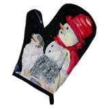Caroline'S Treasures Ss8574Ovmt Australian Shepherd Oven Mitt, 12 By 8.5, Multicolor