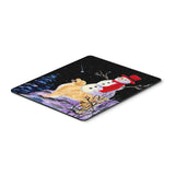 Caroline'S Treasures Mouse/Hot Pad/Trivet, Golden Retriever With Snowman In Red Hat (Ss8579Mp)