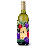 Golden Retriever Wine Bottle Beverage Insulator Beverage Insulator Hugger Ss8581Literk