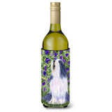 Bearded Collie Wine Bottle Beverage Insulator Beverage Insulator Hugger Ss8602Literk