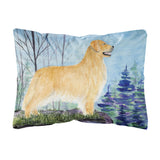 Caroline'S Treasures Ss8607Pw1216 Golden Retriever Decorative Canvas Fabric Pillow, Large, Multicolor