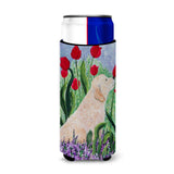 Golden Retriever Ultra Beverage Insulators For Slim Cans Ss8610Muk