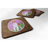 Caroline'S Treasures Ss8611Fc Basenji Foam Coasters (Set Of 4), 3.5 H X 3.5 W, Multicolor