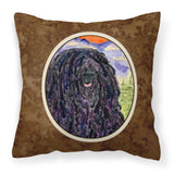Caroline'S Treasures Ss8623Pw1414 Puli Decorative Canvas Fabric Pillow, Large, Multicolor