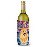 Golden Retriever Wine Bottle Beverage Insulator Beverage Insulator Hugger Ss8627Literk