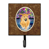 Caroline'S Treasures Ss8627Sh4 Golden Retriever Leash Holder Or Key Hook, Small, Multicolor