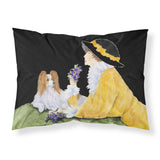 Caroline'S Treasures Ss8633Pillowcase Papillion Moisture Wicking Fabric Standard Pillowcase, Large, Multicolor