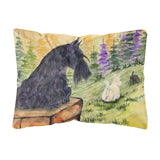 Caroline'S Treasures Ss8634Pw1216 Scottish Terrier Decorative Canvas Fabric Pillow, Large, Multicolor